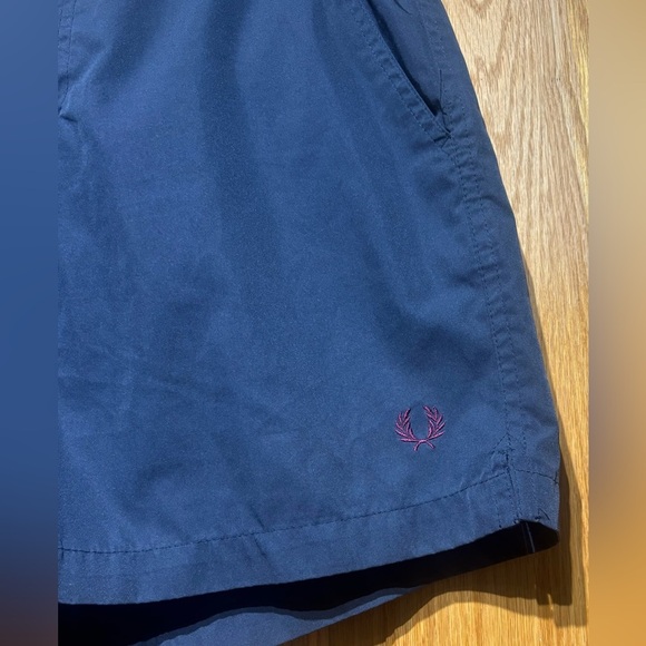 Fred Perry Navy Blue Tennis Shorts Men’s Small EUC - Picture 5 of 9